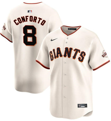 Michael Conforto San Francisco Giants cream jersey
