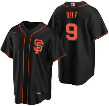 Brandon Belt San Francisco Giants black jersey