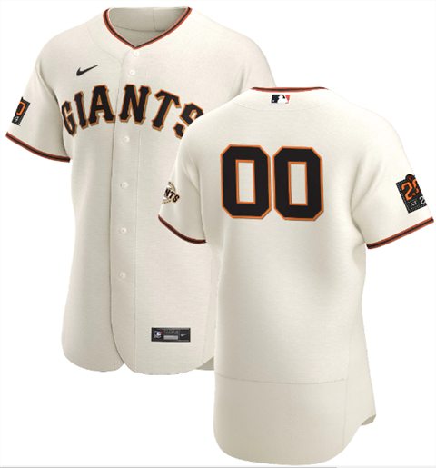 Custom San Francisco Giants Authentic jersey