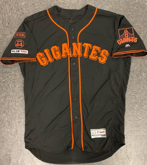 Custom San Francisco Giants black Home jersey