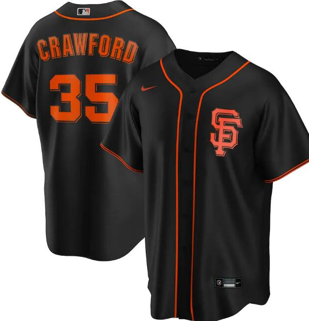 San Francisco Giants black jersey