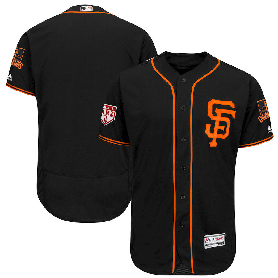 Custom San Francisco Giants black jersey