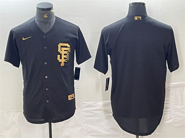 Custom San Francisco Giants black jersey