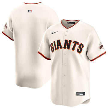 Custom San Francisco Giants cream Home jersey