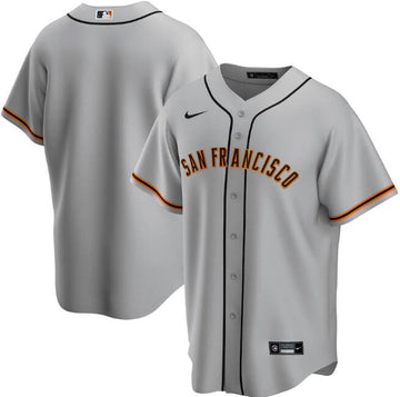 Custom San Francisco Giants grey jersey
