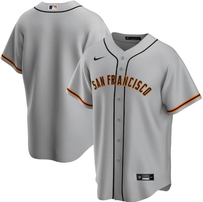 Custom San Francisco Giants grey jersey