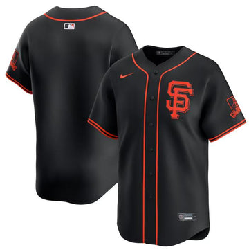Blank Lee San Francisco Giants black Alternate jersey