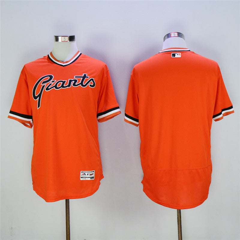 Custom San Francisco Giants orange jersey
