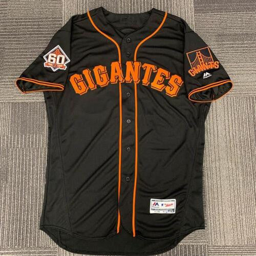 Custom San Francisco Giants black jersey
