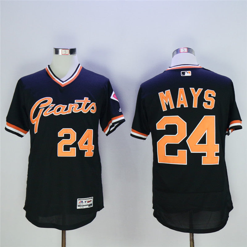 San Franciscoc Giants San Francisco Giants black Throwback jersey