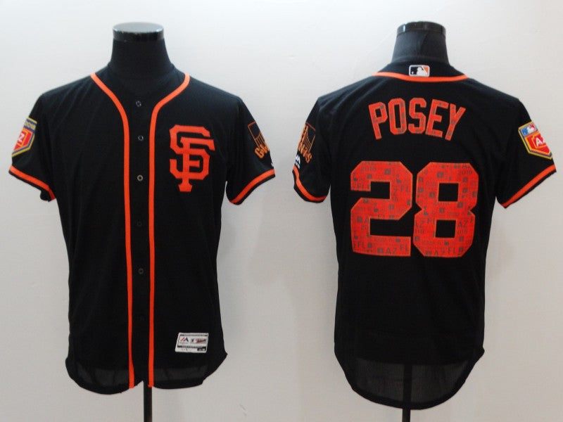 San Franciscoc Giants San Francisco Giants black jersey