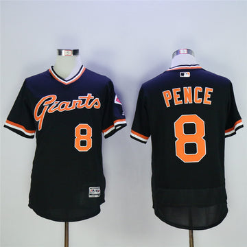 San Franciscoc Giants San Francisco Giants black Throwback jersey