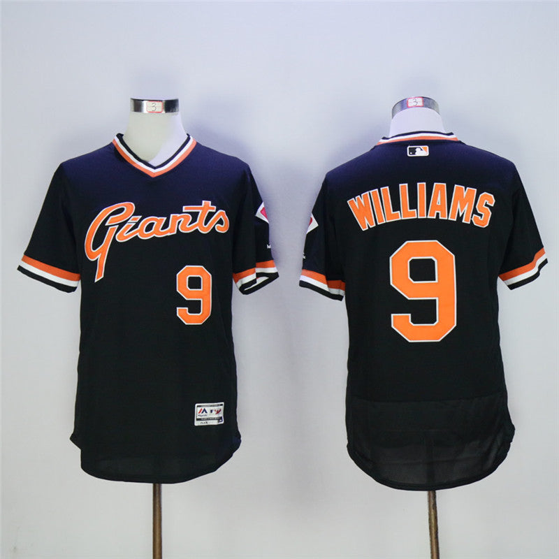 San Franciscoc Giants San Francisco Giants black Throwback jersey