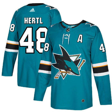 Tomas Hertl San Jose Sharks blue jersey