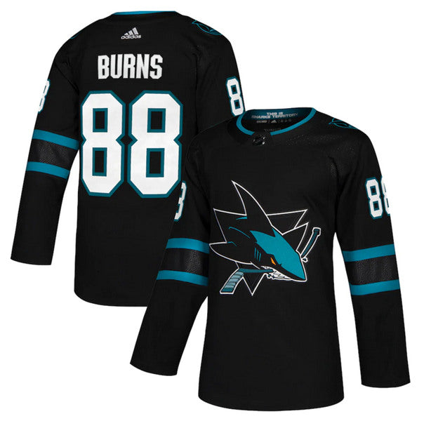 Brent Burns San Jose Sharks black jersey