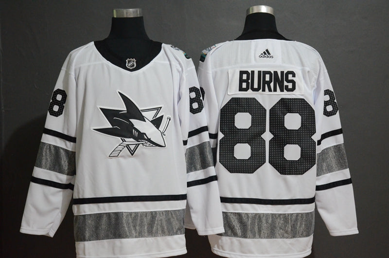 Brent Burns San Jose Sharks white All-Star jersey