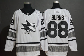 Brent Burns San Jose Sharks white All-Star jersey