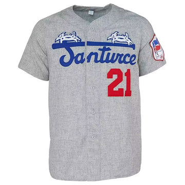 Santurce Cangrejeros grey jersey