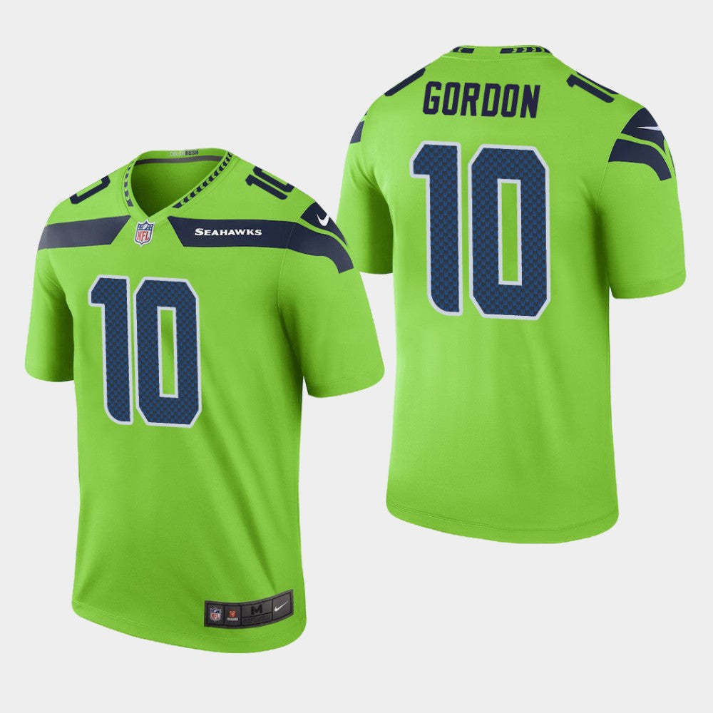Josh Gordon Seattle Seahawks green Color Rush jersey