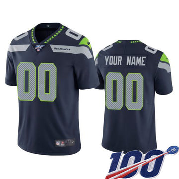 Seattle Seahawks navy jersey