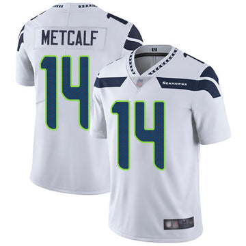 DK Metcalf Seattle Seahawks white jersey