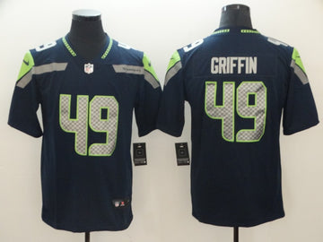 Shaquem Griffin Seattle Seahawks navy jersey