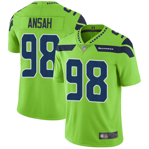 Ezekiel Ansah Greem Seattle Seahawks jersey