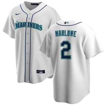 Cade Marlowe Seattle Mariners white jersey