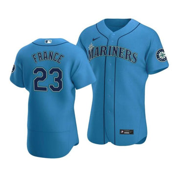 Ty France Seattle Mariners royal jersey