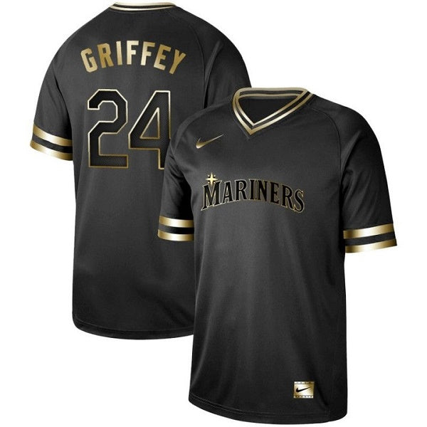 Ken Griffey Seattle Mariners black jersey