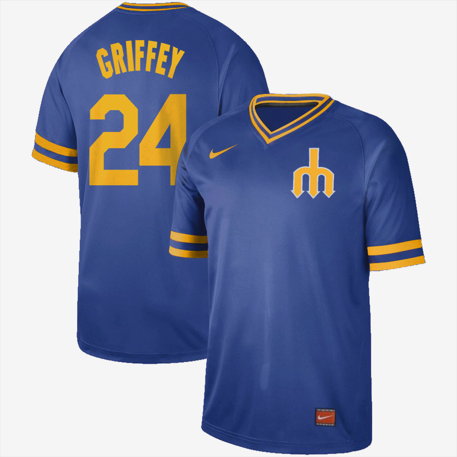 Ken Griffey Jr Seattle Mariners blue Legend jersey