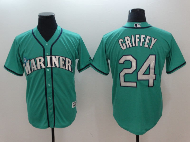 Ken Griffey Jr Seattle Mariners green Alternate jersey