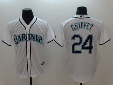 Ken Griffey Jr Seattle Mariners white Alternate jersey