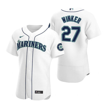 Jesse Winker Seattle Mariners white jersey
