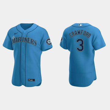 JP Crawford Seattle Mariners royal jersey