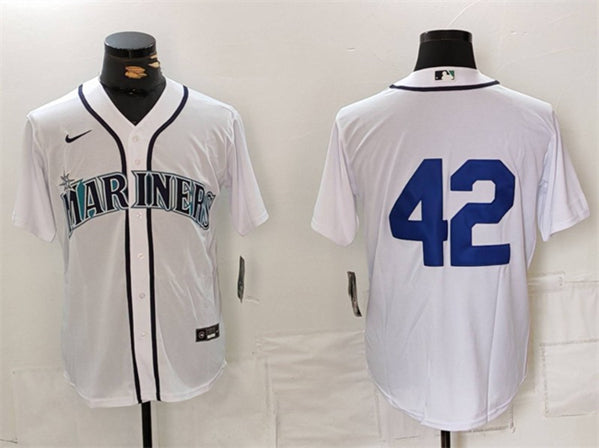 Jackie Robinson Seattle Mariners white jersey