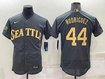 Julio Rodriguez Seattle Mariners charcoal All-Star jersey