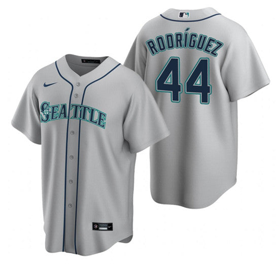 Julio Rodriguez Seattle Mariners grey jersey
