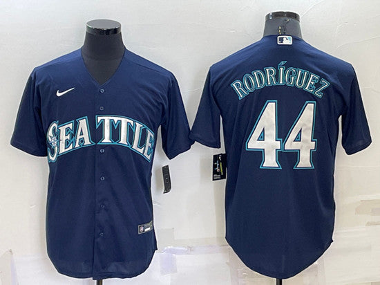 Julio Rodriguez Seattle Mariners navy jersey
