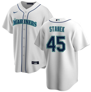 Ryne Stanek Seattle Mariners white jersey