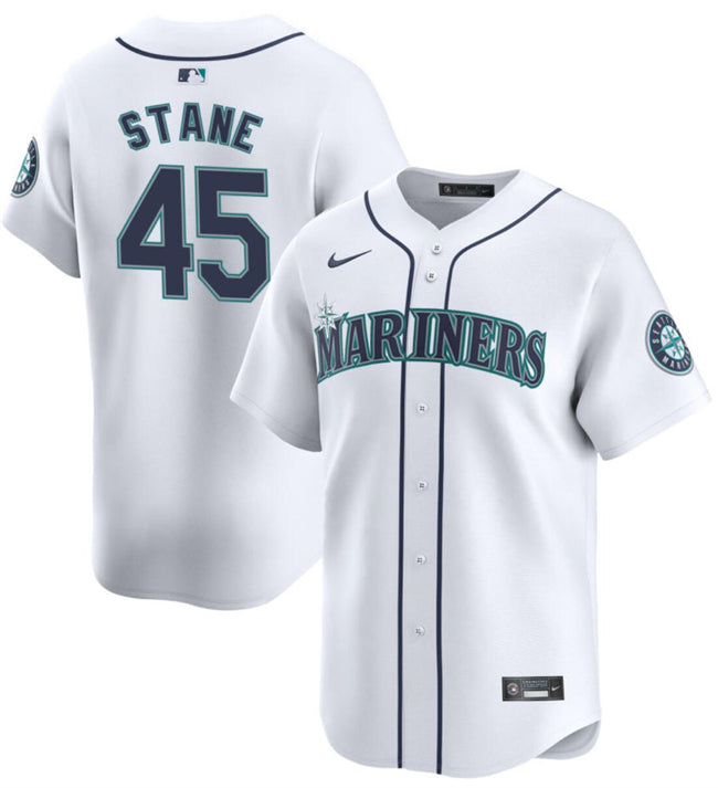 Ryne Stanek Seattle Mariners white Home jersey