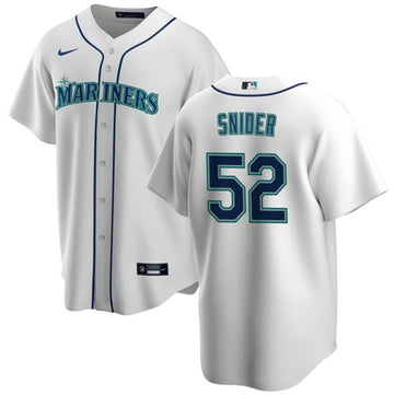 Collin Snider Seattle Mariners white jersey
