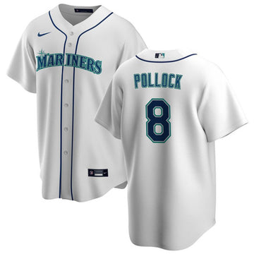 AJ Pollock Seattle Mariners white jersey
