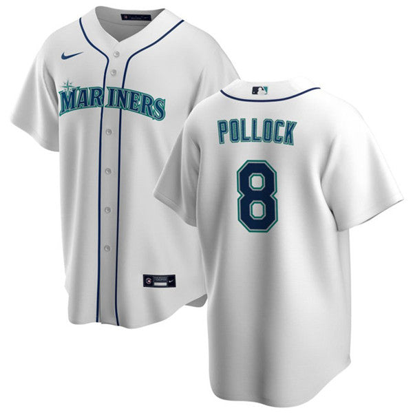 AJ Pollock Seattle Mariners white jersey