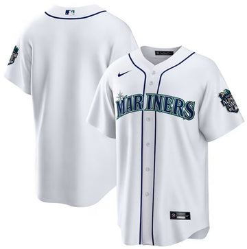 Custom Seattle Mariners white All-Star jersey