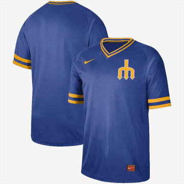 Custom Seattle Mariners blue Legend jersey