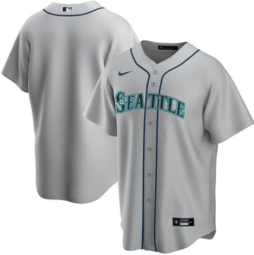 Custom Seattle Mariners grey jersey