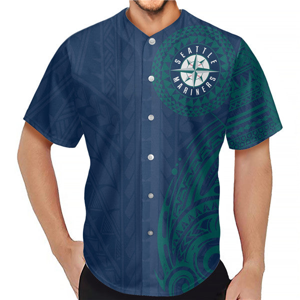 Seattle Mariners navy jersey