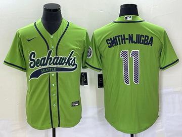 Jaxon Smith-Njigba Seattle Seahawks green jersey