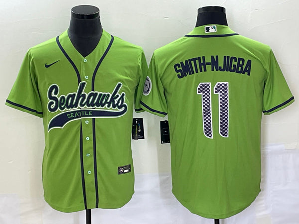 Jaxon Smith-Njigba Seattle Seahawks green jersey